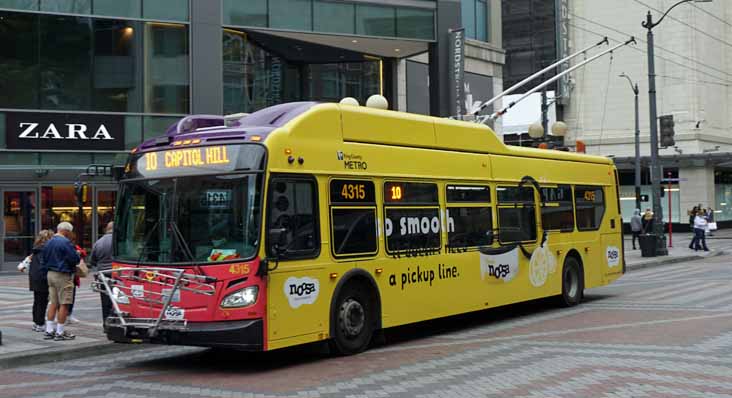 King County Metro New Flyer Xcelsior XT40 4315